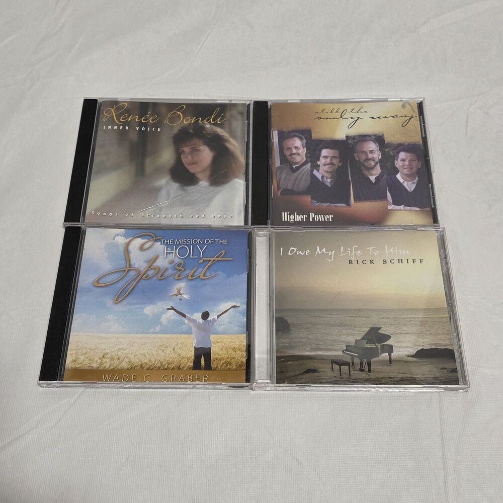 Cds Lot of Christian Music Graber, Schiff,Bondi,Higher Power (4)